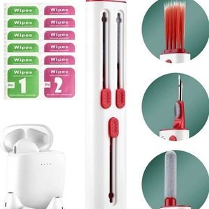 Cleaner Kit for AirPod 4-in-1 Multi-Function Cleaning Pen & Wet-Dry Wipes
